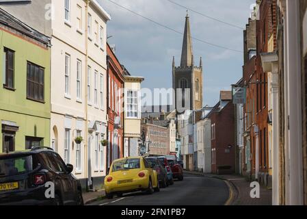 Harwich Essex, Ansicht eines attraktiven historischen Hotels an der Church Street in der Altstadt von Harwich, Essex, England, Großbritannien Stockfoto