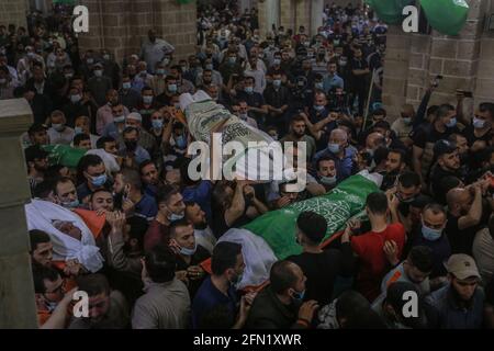 Gaza-Stadt, Palästinensische Gebiete. Mai 2021. Mohammed Talatene/dpa/Alamy Live News Stockfoto