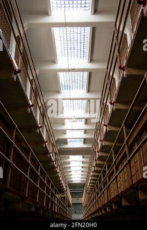 Alcatraz Federal Prison - „The Rock“ in Kalifornien Stockfoto