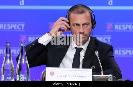 Aktenfoto vom 03-12-2018 von Aleksander Ceferin. Ausgabedatum: Donnerstag, 13. Mai 2021. Stockfoto