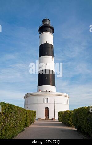 Chassiron Leuchtturm, Ile d'Oleron, Charente-Maritime (17), Region Nouvelle-Aquitaine, Frankreich Stockfoto