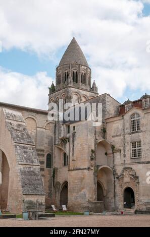 Abtei Sainte-Marie-des-Dames (11. Jahrhundert), Saintes, Charente-Maritime (17), Region Nouvelle-Aquitaine, Frankreich Stockfoto