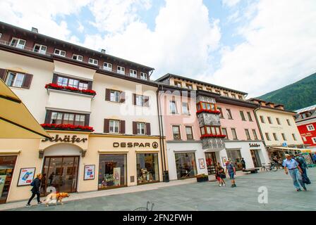 Innichen, Altstadt, Innichen, Provinz Südtirol, Trentino-Südtirol, Italien, Pustertal Stockfoto