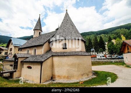 Grabeskirche, 17. Jahrhundert, Innichen, Provinz Südtirol, Trentino-Südtirol, Innichen, Dolomiten, Italien, Val P Stockfoto