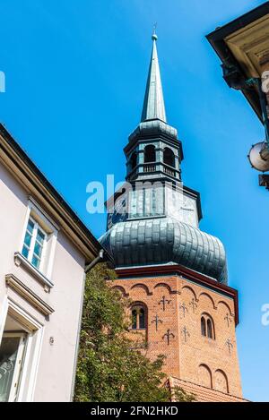 Kirche der Heiligen Cosmas und Damian oder St. Cosmae, lutherische Kirche in Stade, Niedersachsen, Deutschland Stockfoto