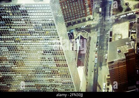 Sityscape, Chicago IL, USA, 1977 Stockfoto