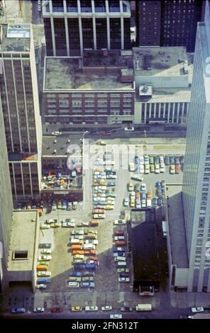 Sityscape, Chicago IL, USA, 1977 Stockfoto