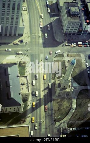 Sityscape, Chicago IL, USA, 1977 Stockfoto