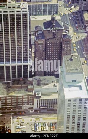 Sityscape, Chicago IL, USA, 1977 Stockfoto