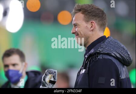 Berlin, Deutschland. 13. Mai 2021. firo: 13.05.2021 Fuvuball: Fußball: DFB Pokal, Final Season 2020/21 RB Leipzig - BVB, Borussia Dortmund Julian Nagelsmann Quelle: dpa/Alamy Live News Stockfoto