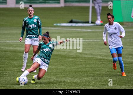 São Paulo (SP), 13/05/2021 - Brasileiro Feminino A-1 2021 / Futebol - Partida entre Palmeiras (SP) x Real Brasília (DF), válida pela sétima rodada do Stockfoto