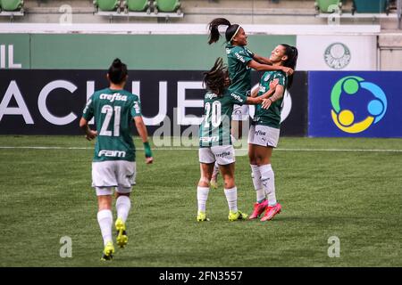 São Paulo (SP), 13/05/2021 - Brasileiro Feminino A-1 2021 / Futebol - Partida entre Palmeiras (SP) x Real Brasília (DF), válida pela sétima rodada do Stockfoto