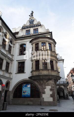 Das berühmte Hofbräuhaus in München Stockfoto