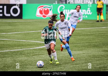 São Paulo (SP), 13/05/2021 - Brasileiro Feminino A-1 2021 / Futebol - Partida entre Palmeiras (SP) x Real Brasília (DF), válida pela sétima rodada do Stockfoto