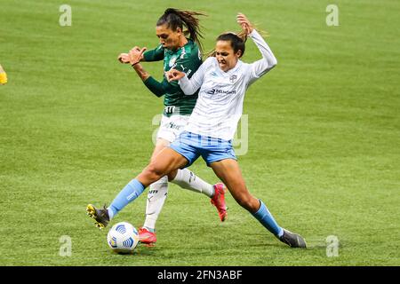 São Paulo (SP), 13/05/2021 - Brasileiro Feminino A-1 2021 / Futebol - Partida entre Palmeiras (SP) x Real Brasília (DF), válida pela sétima rodada do Stockfoto