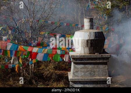 Shangri La, Yunan. Volksrepublik China 2019 Stockfoto