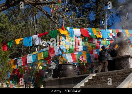 Shangri La, Yunan. Volksrepublik China 2019 Stockfoto