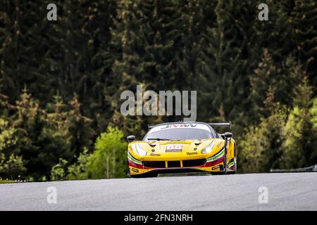 66 Fannin Jody (gbr), Fontana Andrea (ita), Sales Rodrigo (usa), JMW Motorsport, Ferrari F488 GTE Evo, Aktion während der 2021 4 Stunden des Red Bull Rings, 2. Lauf der 2021 European Le Mans Series, vom 14. Bis 16. Mai 2021 auf dem Red Bull Ring, in Spielberg, Österreich - Foto Paulo Maria / DPPI Stockfoto