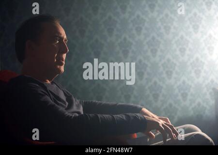 NICOLAS CAGE in COLOR OUT OF SPACE (2019), Regie: RICHARD STANLEY. Kredit: SpecterVision / Album Stockfoto