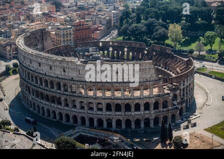 Italien, Latium, Rom, Kolosseum Stockfoto