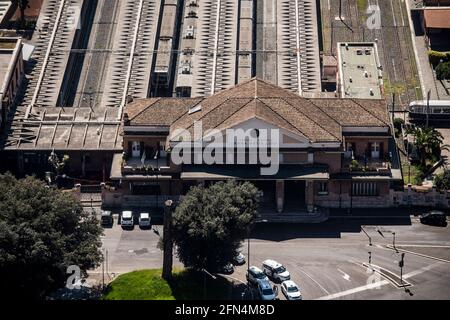 Italien, Latium, Rom, Bahnhof Ostiense Stockfoto