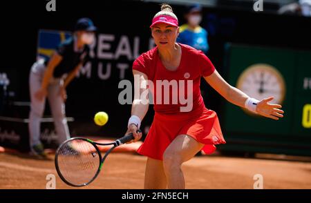 Vera Zvonareva aus Russland während der dritten Runde beim Internazionali BNL d'Italia 2021, WTA 1000 Tennisturnier am 13. Mai 2021 im Foro Italico in Rom, Italien - Foto Rob Prange / Spanien DPPI / DPPI / LiveMedia Stockfoto