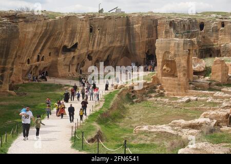 Dara archäologischen Komplex, Mardin, Türkei Stockfoto