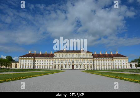 Schloss Schleißheim, Schloss in Slyaysheim, Schloss Stockfoto