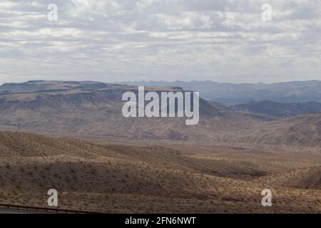 Blick auf die Berge Stockfoto