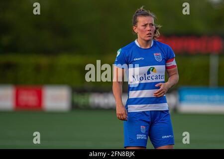 ZWOLLE, NIEDERLANDE - MAI 14: Dominique Bruinenberg von PEC Zwolle beim Dutch Womens Eredivisie-Match zwischen PEC Zwolle und Excelsior bei Sportpa Stockfoto