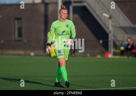 ZWOLLE, NIEDERLANDE - MAI 14: Torhüter Moon Pondes von PEC Zwolle während des niederländischen Frauen-Eredivisie-Spiels zwischen PEC Zwolle und Excelsior bei Sportp Stockfoto