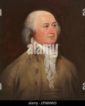 John Adams, 1793. Stockfoto