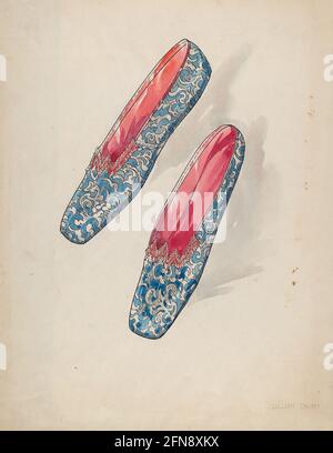 Damenschuhe, c. 1936. Stockfoto