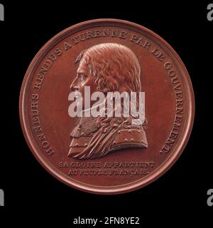 Henri de La Tour d'Auvergne, 1611-1675, Vicomte de Turenne, Marschall von Frankreich 1643 [Vorderseite], 1800. Stockfoto