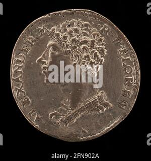 Alessandro de' Medici, 1512-1537, 1. Herzog von Florenz 1523 [Vorderseite], 1500-1571. Stockfoto