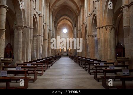 Abbazia di Fossanova, Italien Stockfoto