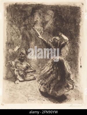 Die Tänzerin von Tanjore (La bayad&#xe8; re de Tanjore), 1914. Stockfoto