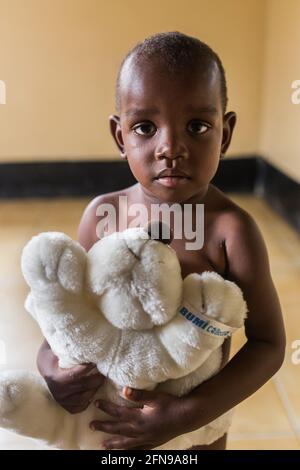 Waisenhaus im ländlichen Osten Ugandas Stockfoto