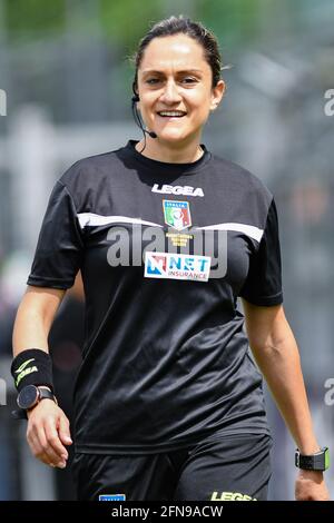 Firenzano, Italien. Mai 2021. Maria Marotta (Schiedsrichterin) während des ACF Fiorentina Femminile vs Empoli Ladies, Italienischer Fußball Serie A Frauenspiel in Florenz, Italien, Mai 15 2021 Quelle: Independent Photo Agency/Alamy Live News Stockfoto