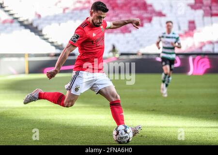 Lissabon, Portugal. Mai 2021. Pizzi von Benfica während des NOS-Spiels der Herren Liga zwischen SL Benfica und Sporting CP am 15. Mai 2021 im Luz Stadium in Lissabon, Portugal Quelle: SPP Sport Pressefoto. /Alamy Live News Stockfoto