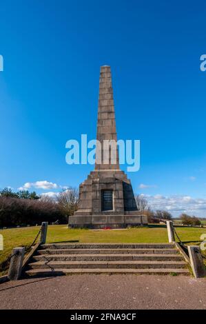 Das Dover Patrol Memorial auf den Klippen von Any St Margarets Bei Cliffe Kent Stockfoto