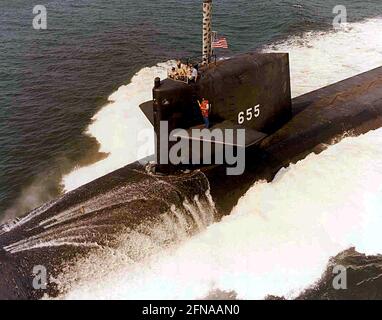 USS HENRY L. STIMSON Stockfoto