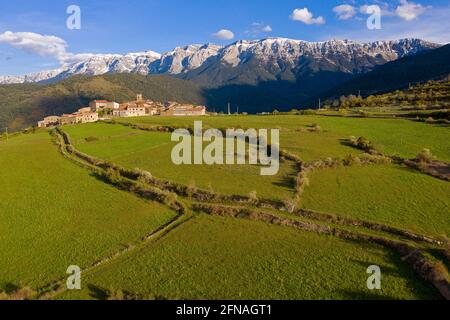 Vilanova de Banat, im Naturpark Cadí-Moixeró, Katalonien, Spanien Stockfoto