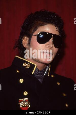 Michael Jackson September 1984 Quelle: Ralph Dominguez/MediaPunch Stockfoto