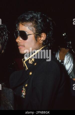 Michael Jackson September 1984 Quelle: Ralph Dominguez/MediaPunch Stockfoto