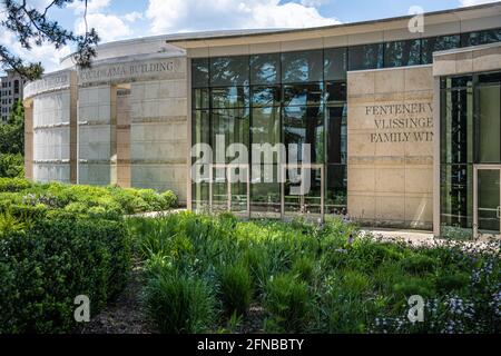 Das Cyclorama-Gebäude des Atlanta History Center und der Fentener Van Vlissing Family Wing in Buckhead, Atlanta, Georgia. (USA) Stockfoto