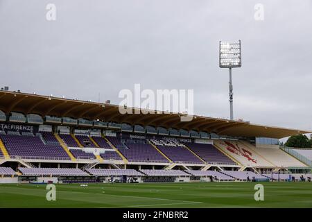 Florenz, Italien. Mai 2021. Artemio Franchi Stadium während ACF Fiorentina vs SSC Napoli, Italienische Fußballserie A Spiel in Florenz, Italien, Mai 16 2021 Kredit: Unabhängige Fotoagentur/Alamy Live Nachrichten Stockfoto