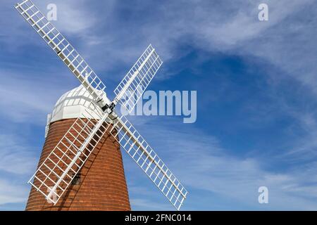 Halnaker Windmühle in North Chichetser, West Sussex, Großbritannien Stockfoto