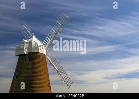 Halnaker Windmühle in North Chichetser, West Sussex, Großbritannien Stockfoto