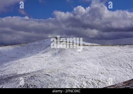 Gipfel der schottischen Highlands von Carn an Righ Munro Stockfoto